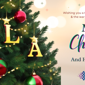 A Warm Gratitude to you at the Festive Christmas from Founding Chairman Dr Toa Charm